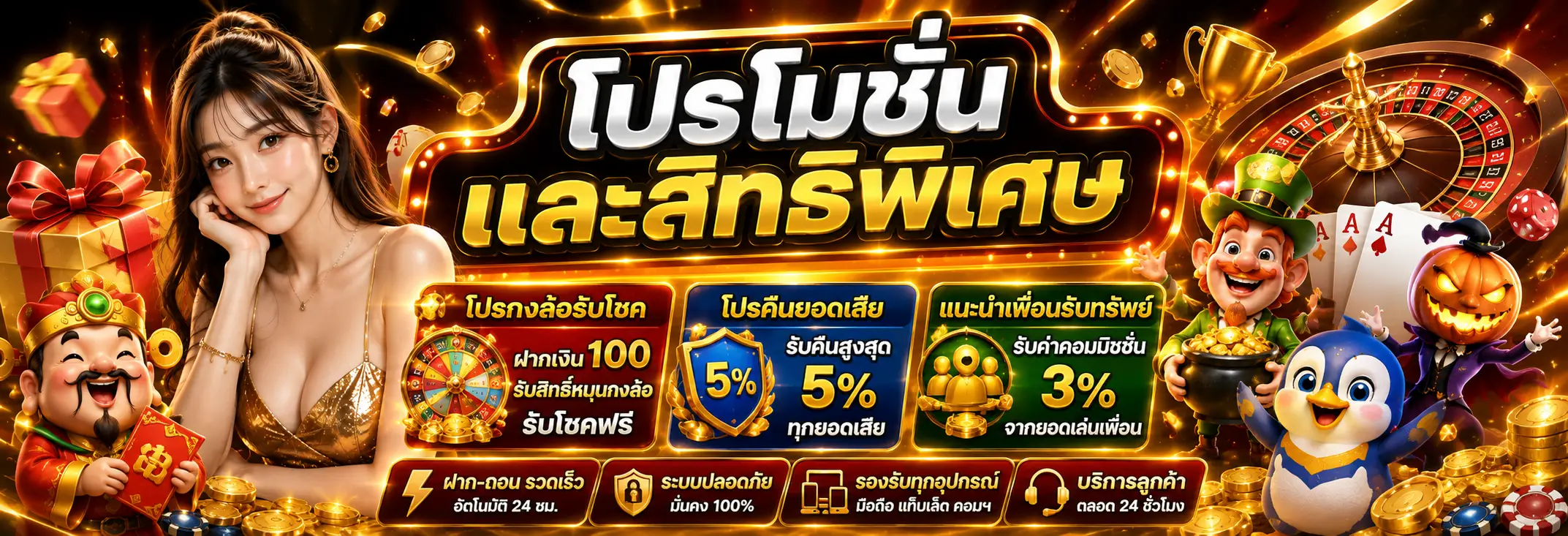โปรโมชั่น FAFA168 รวมสิทธิพิเศษสำหรับสมาชิก